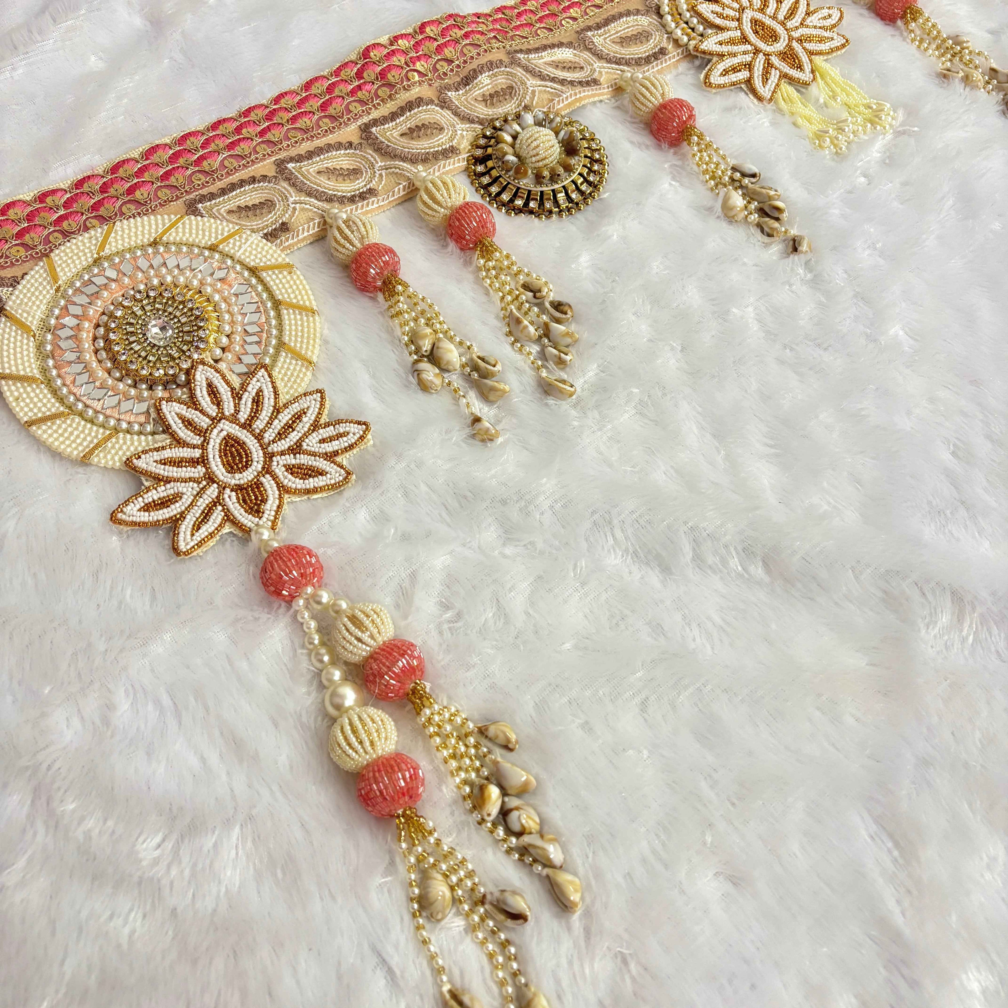 Kaudi Charm | Cowrie Shell Beaded Bandarwal