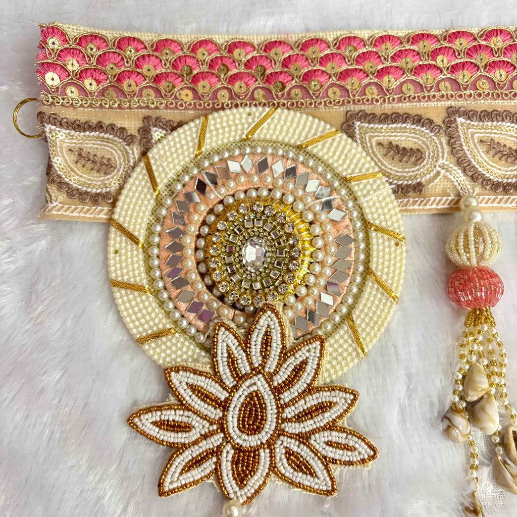 Kaudi Charm | Cowrie Shell Beaded Bandarwal