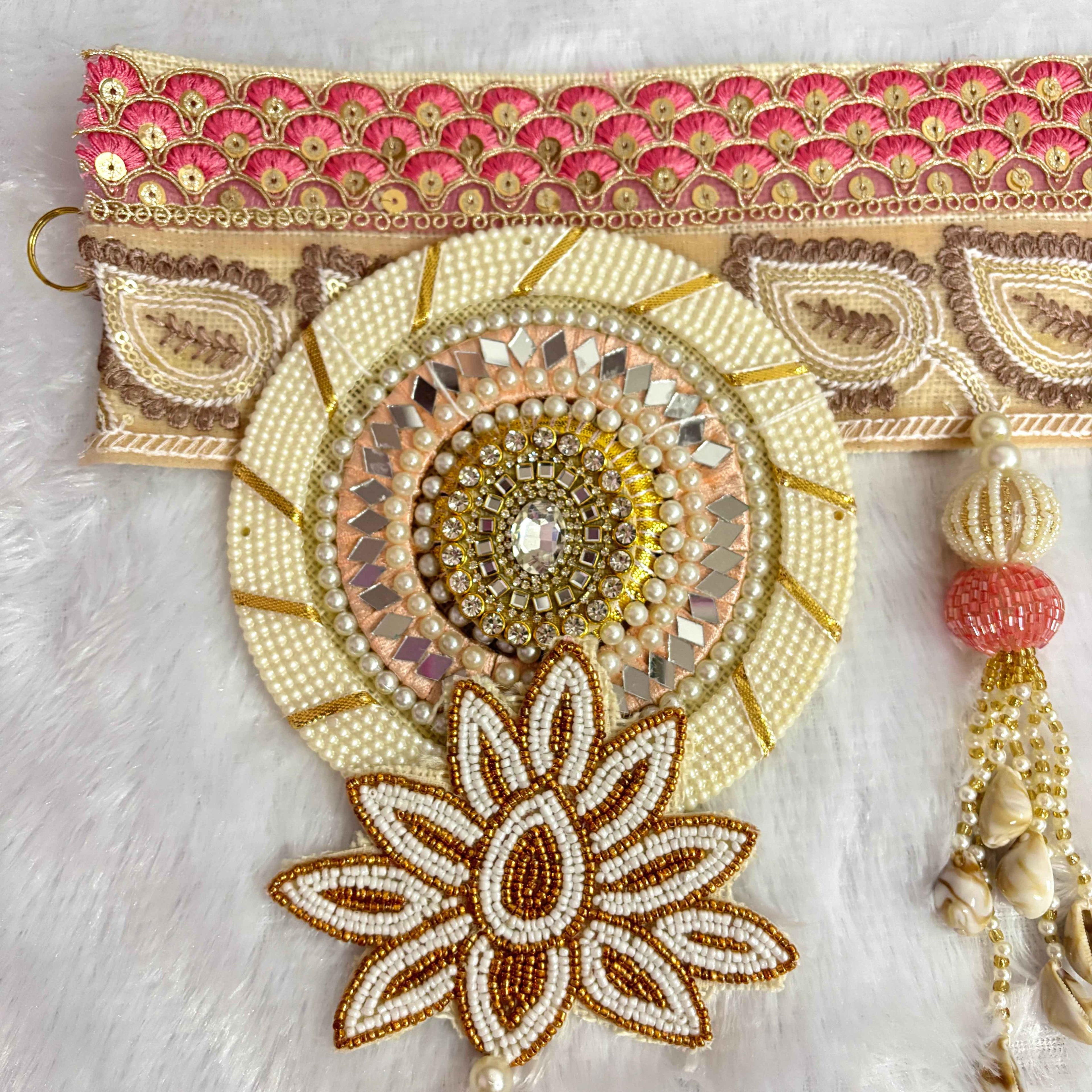 Kaudi Charm | Cowrie Shell Beaded Bandarwal