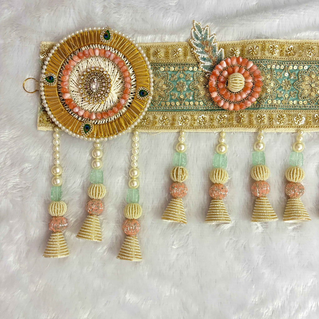 The Maharani | Gold & Teal Luxury Bandarwal