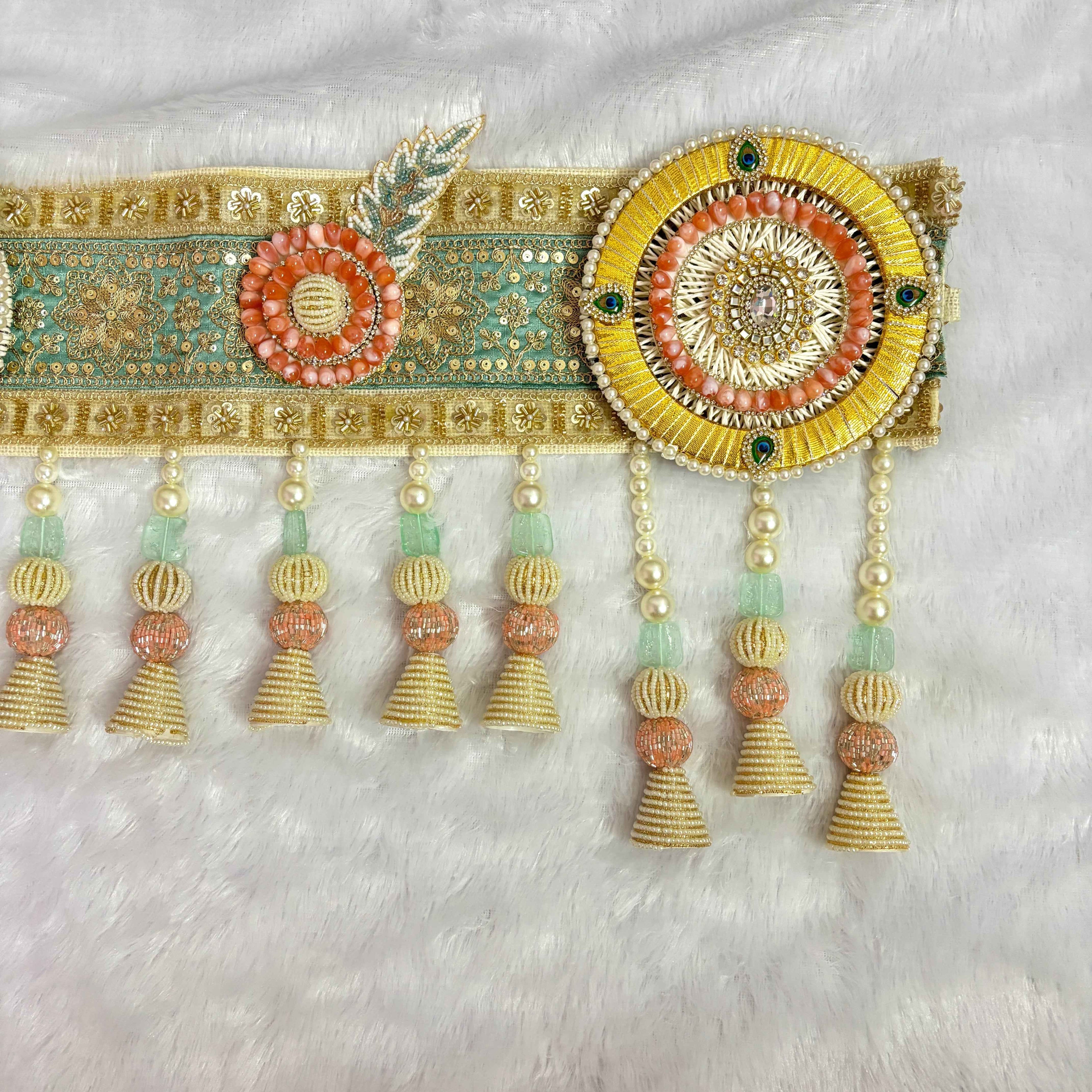The Maharani | Gold & Teal Luxury Bandarwal