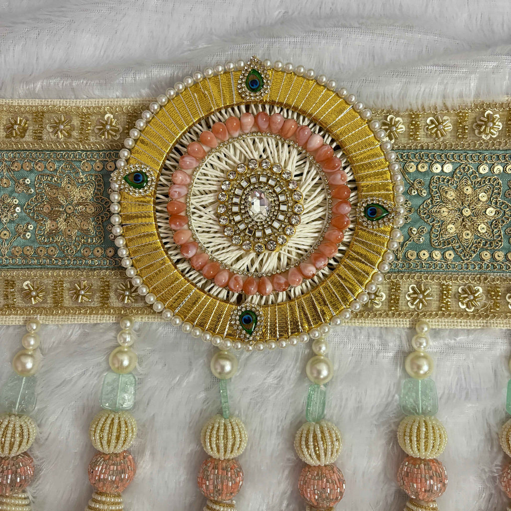The Maharani | Gold & Teal Luxury Bandarwal