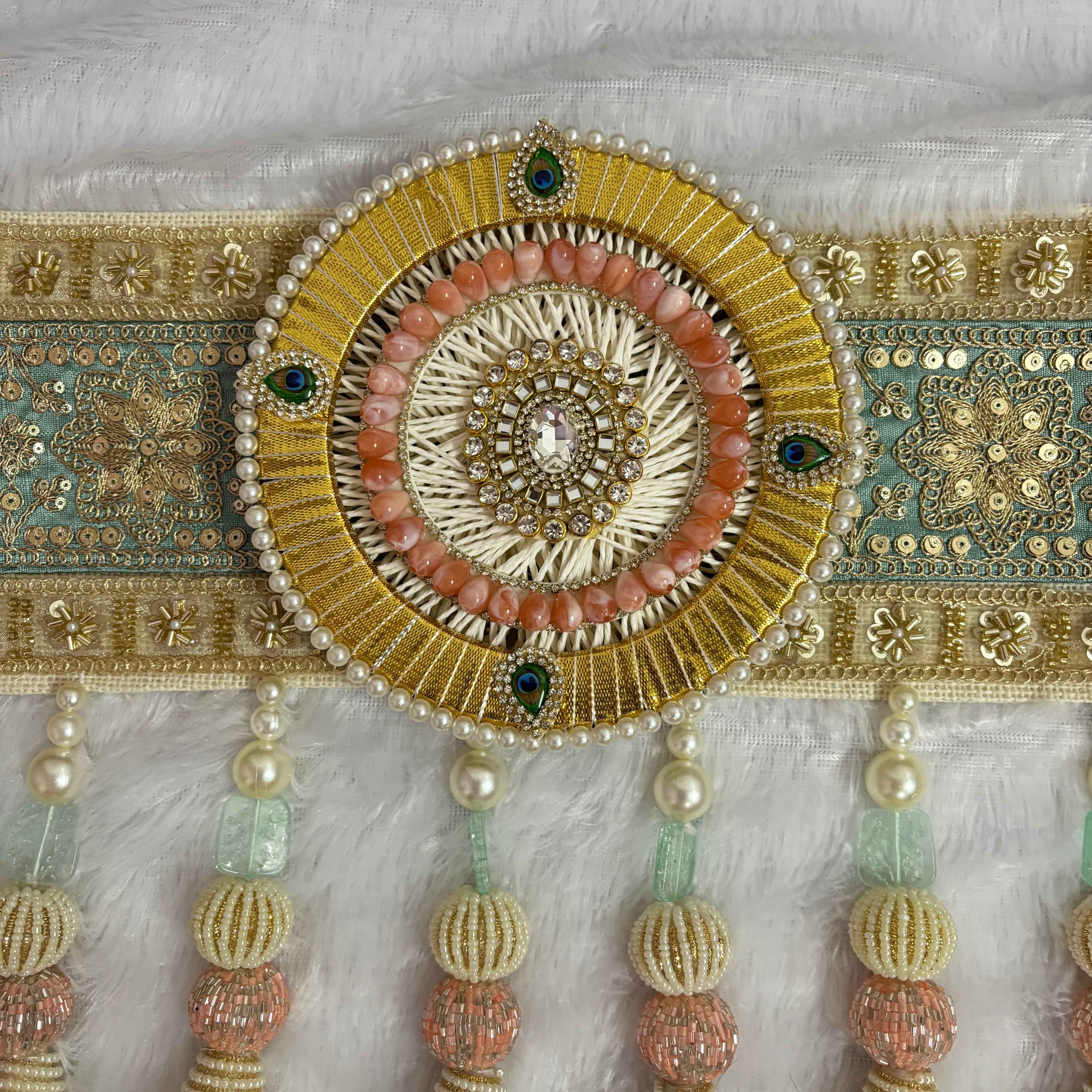 The Maharani | Gold & Teal Luxury Bandarwal