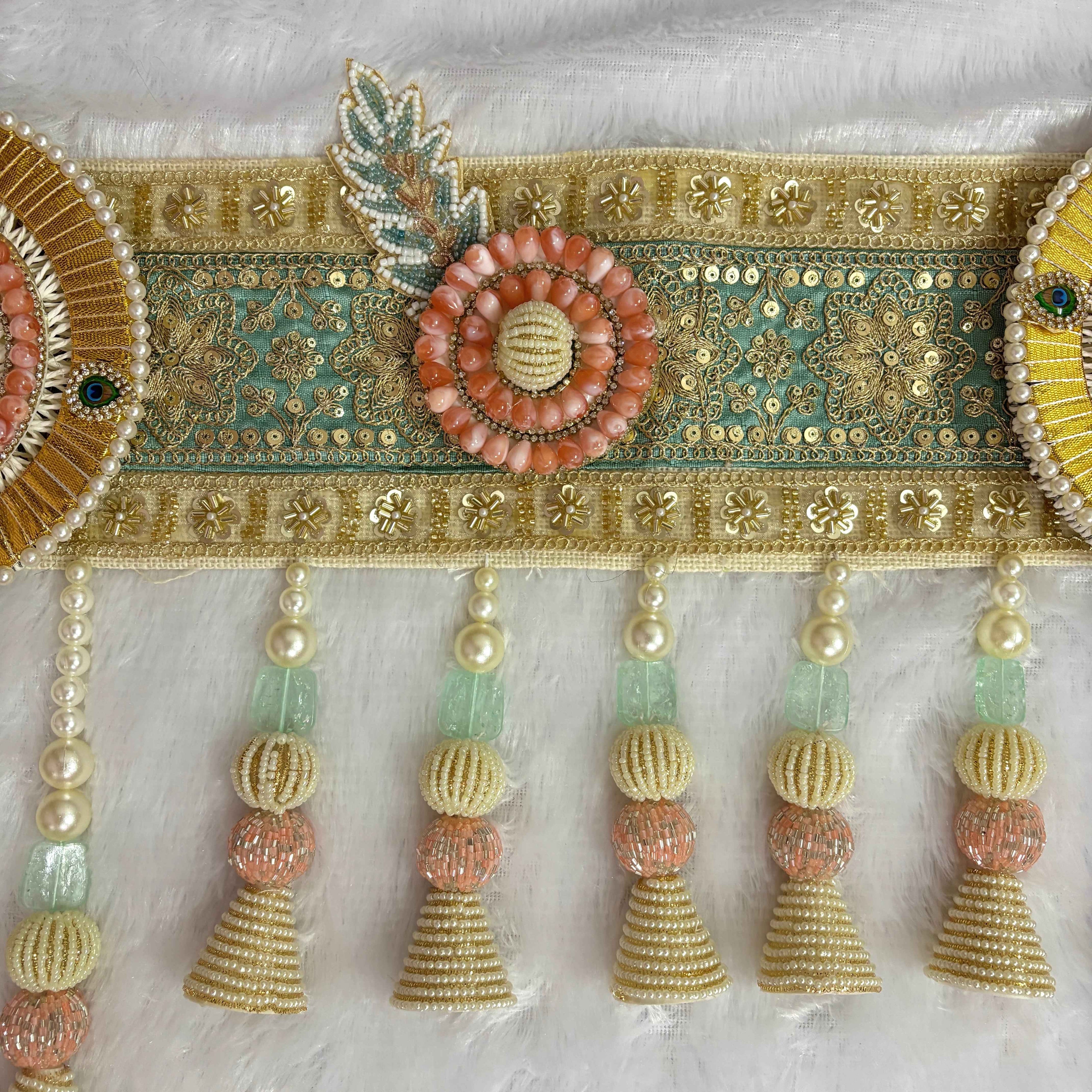 The Maharani | Gold & Teal Luxury Bandarwal