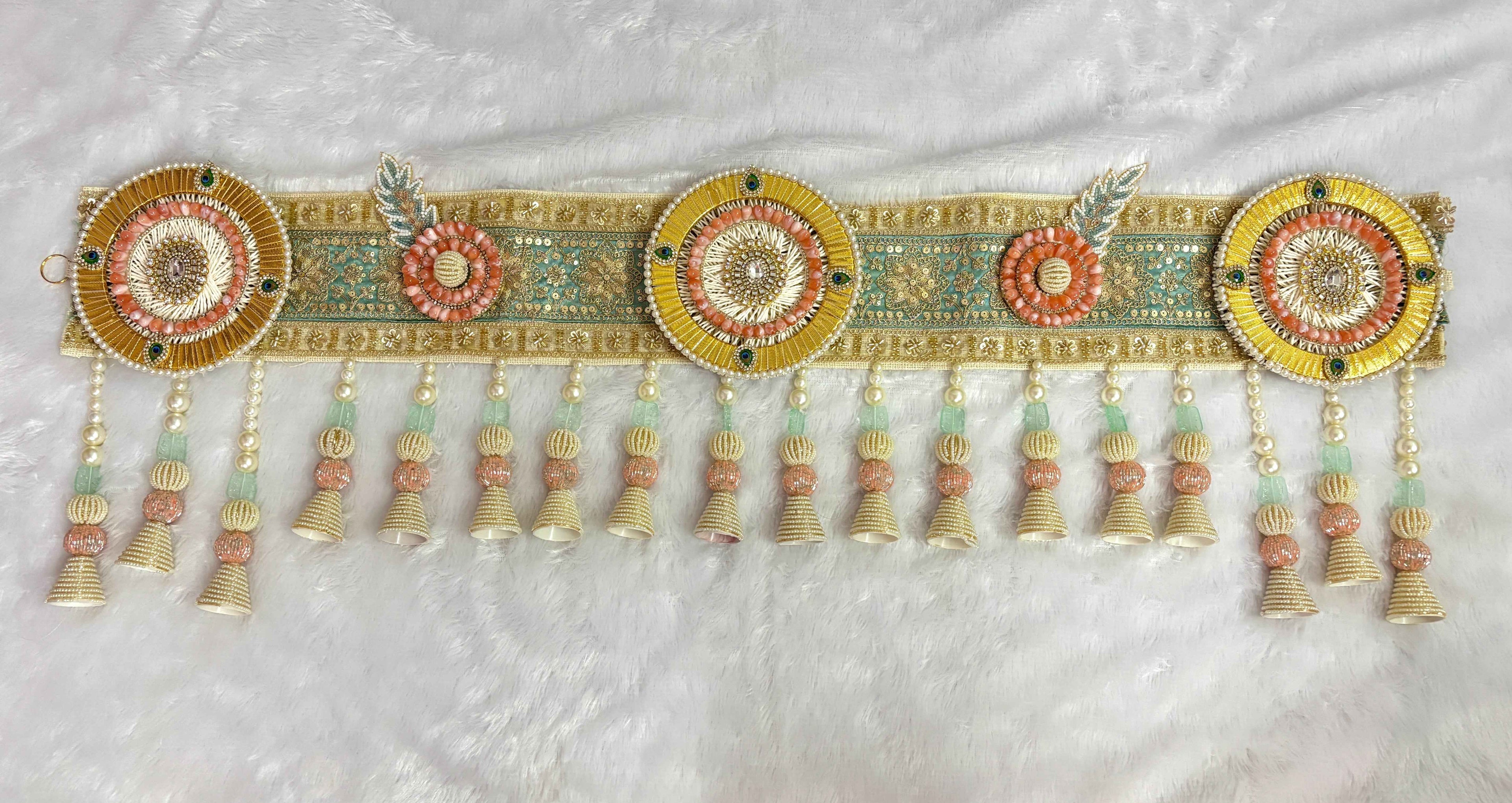 The Maharani | Gold & Teal Luxury Bandarwal