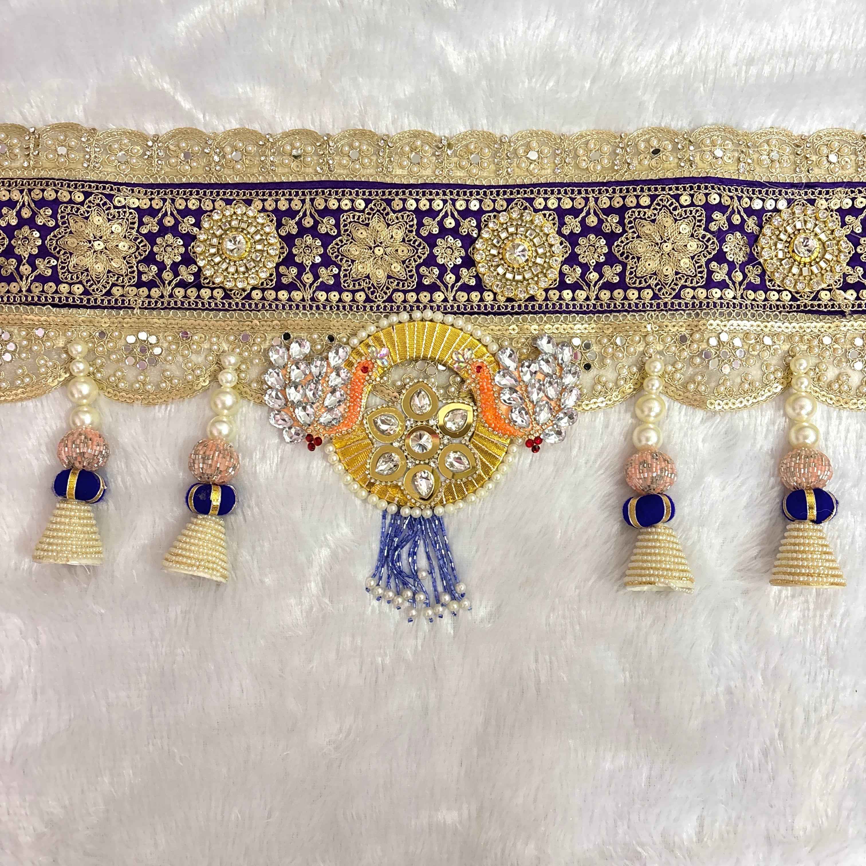 Rajwada | Royal Purple & Gold Bandarwal
