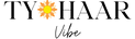 Logo of TYOHAAR Vibe with a sunflower icon on a white background