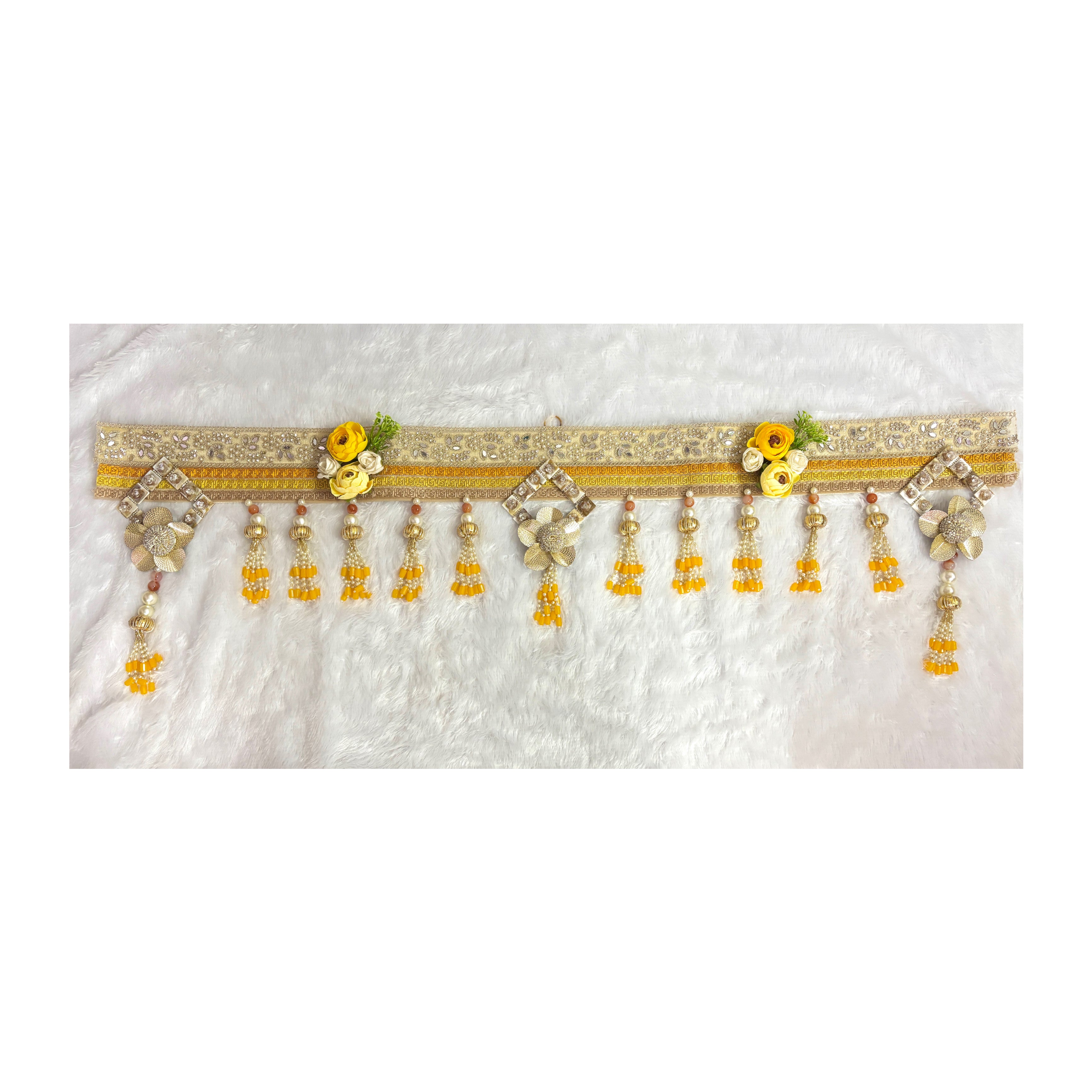Marigold Majesty | Golden & Yellow Handmade Bandarwal